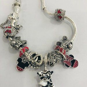 Pandora bracelet and all charms
